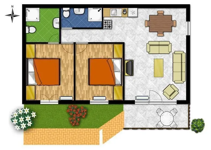 Bequem Eingerichtete Mit Grossem Garten By Interhome * 잘라카로쉬